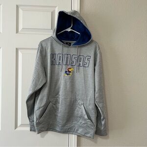 Kansas Jayhawks Hoodie by Colosseum Men’s Medium NWOT